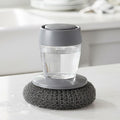 MystScrub™ 2-in-1 Liquid Soap Dispensing Steel Scrubber